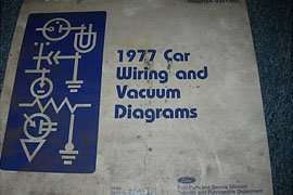 1977 Ford Ranchero Large Format Electrical Wiring Diagrams Manual