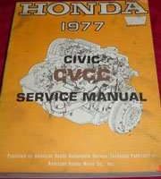 1977 Honda Civic CVCC Service Manual