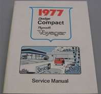 1977 Dodge Compact Service Manual