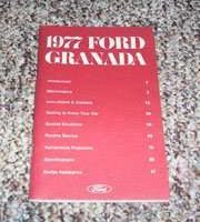 1977 Ford Granada Owner's Manual