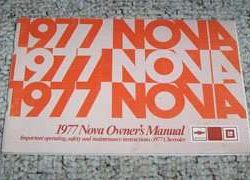1977 Chevrolet Nova Owner's Manual