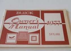 1977 Buick Skylark Owner's Manual