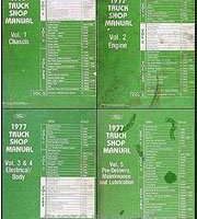 1977 Ford Truck F-100, F-250 & F-350, Bronco & Econoline E-100, E-150, E-250 & E-350 Service Manual