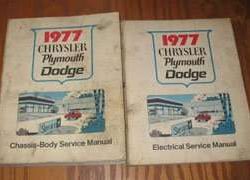1977 Chrysler Town & Country Service Manual