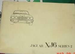 1977 Jaguar XJ6 Series 2 Owner's Manual