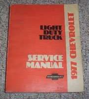 1977 Chevrolet Van Service Manual