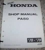 1978 Honda PA50 Motorcycle Service Manual