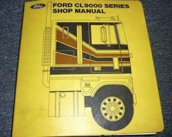 1978 Ford CL-9000 Truck Service Manual