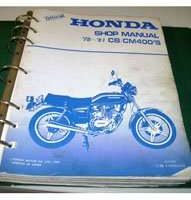 1979 Honda CB400 Motorcycle Service Manual