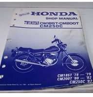 1979 Honda CM185T, CM200T & CM250C Motorcycle Service Manual