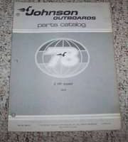 1978 Johnson Outboards 2 HP Models Parts Catalog