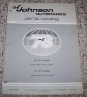 1978 Johnson Outboards 25 & 35 HP Models Parts Catalog