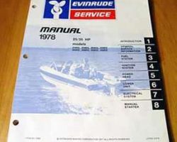 1978 Evinrude 25 & 35 HP Models Service Manual