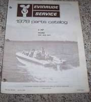 1978 Evinrude 4 HP Models Parts Catalog