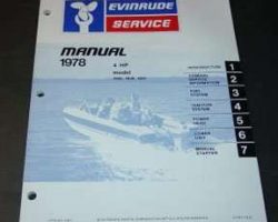 1978 Evinrude 4 HP Models Service Manual