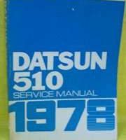 1978 Datsun 510 Service Manual