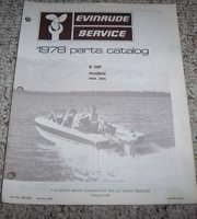 1978 Evinrude 6 HP Models Parts Catalog