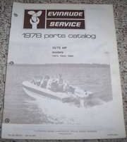 1978 Evinrude 70 & 75 HP Models Parts Catalog