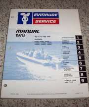 1978 Evinrude 85, 115 & 140 HP Models Service Manual