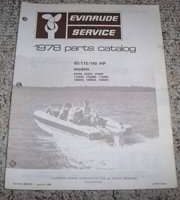 1978 Evinrude 85, 115 & 140 HP Models Parts Catalog