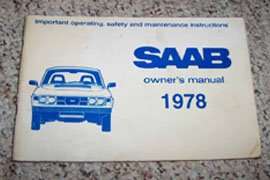 1978 Saab 99 Owner's Manual