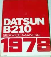 1978 Datsun B210 Service Manual
