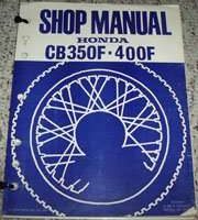 1978 Honda CB350F & CB400F Motorcycle Shop Service Manual