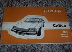 1978 Toyota Celica Owner's Manual