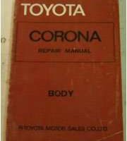 1978 Toyota Corona Body Service Repair Manual