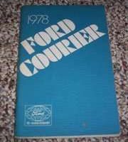 1978 Ford Courier Owner's Manual