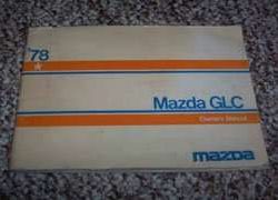 1976 Mazda GLC Owner's Manual