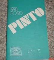 1978 Ford Pinto Owner's Manual