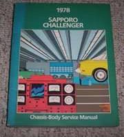 1978 Dodge Challenger Service Manual