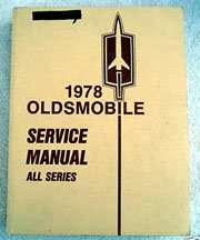 1978 Oldsmobile Cutlass Service Manual