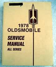 1978 Oldsmobile Toronado Service Manual