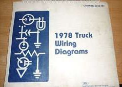 1978 Ford F-100 Truck Large Format Electrical Wiring Diagrams Manual