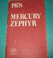 1978 Mercury Zephyr Owner's Manual