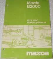 1980 Mazda B2000 Truck Workshop Service Manual