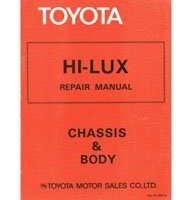 1980 Toyota Truck Chassis & Body Service Manual