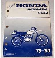 1979 Honda XR250 Motorcycle Service Manual