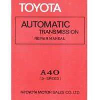 1982Toyota Celica A-40 Transmission Service Manual