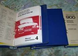 1980 Saab 900 Service Manual Binders
