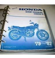 1980 Honda CB650, CB650C & CB650SC Motorcycle Service Manual