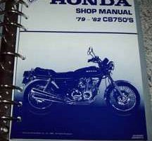 1980 Honda CB750's Service Manual