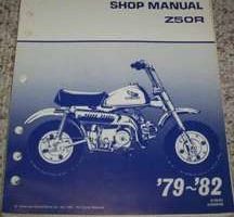 1981 Honda Z50R Motorcycle Service Manual