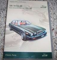 1989 Jaguar XJ6 Series III Parts & Service Manual DVD