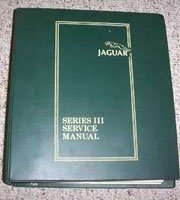 1985 Jaguar XJ6 & XJ12 Series III Models Service Repair Manual