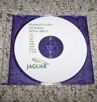 1990 Jaguar XJ6, XJ12, XJ8, XJ40, XJ300 & XJ308 Electrical Guides CD
