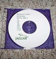 1995 Jaguar XJ6, XJ12, XJ8, XJ40, XJ300 & XJ308 Electrical Guides CD