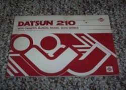 1979 Datsun 210 Owner's Manual